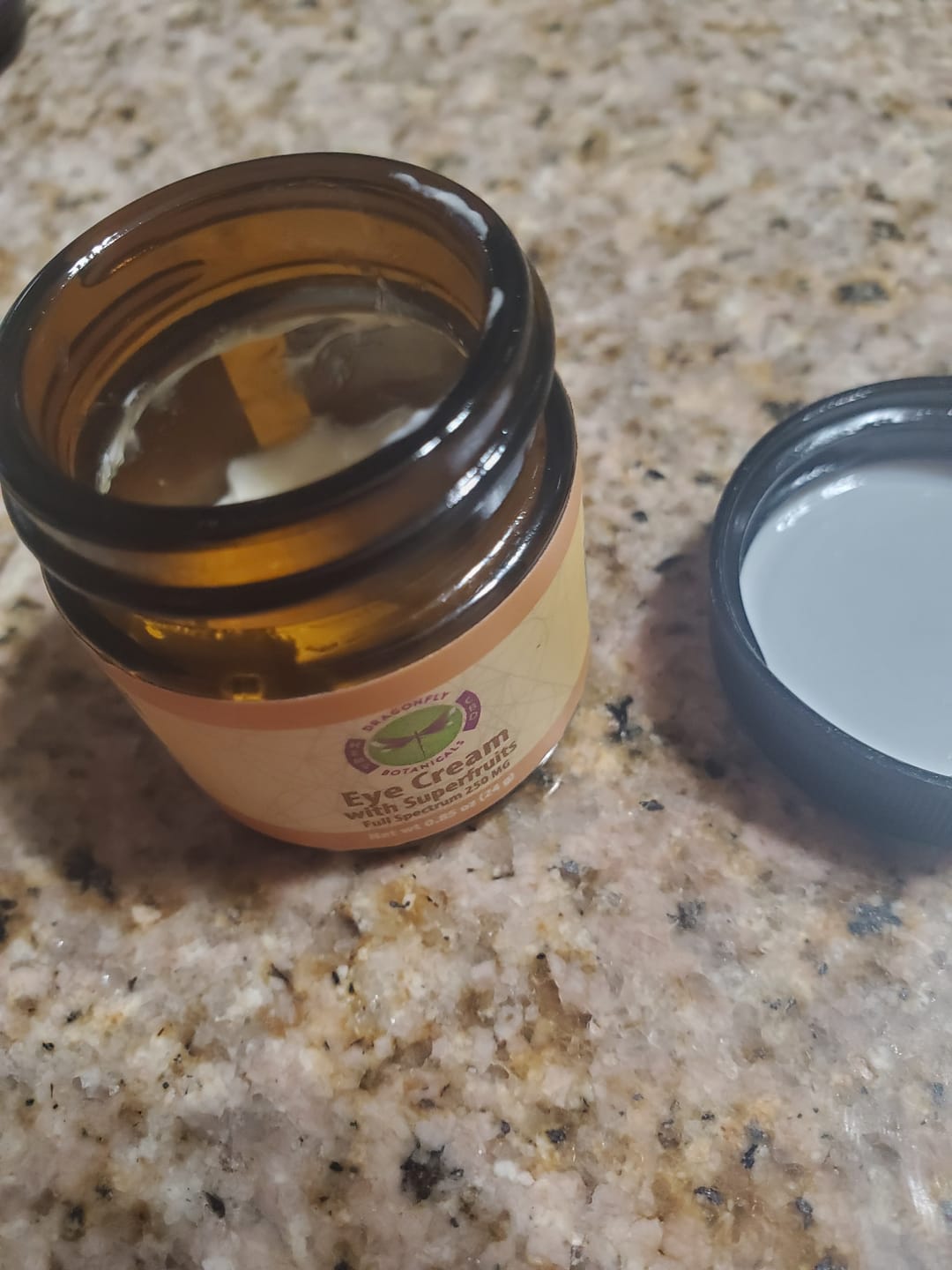 Customer photo review of Eye Cream with Superfruits