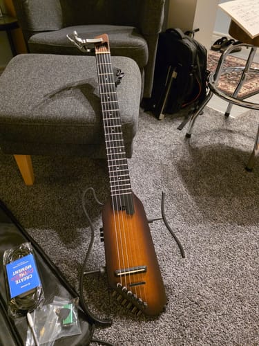 Customer photo review of Donner HUSH™ C Nylon Acoustic-Electric Guitar