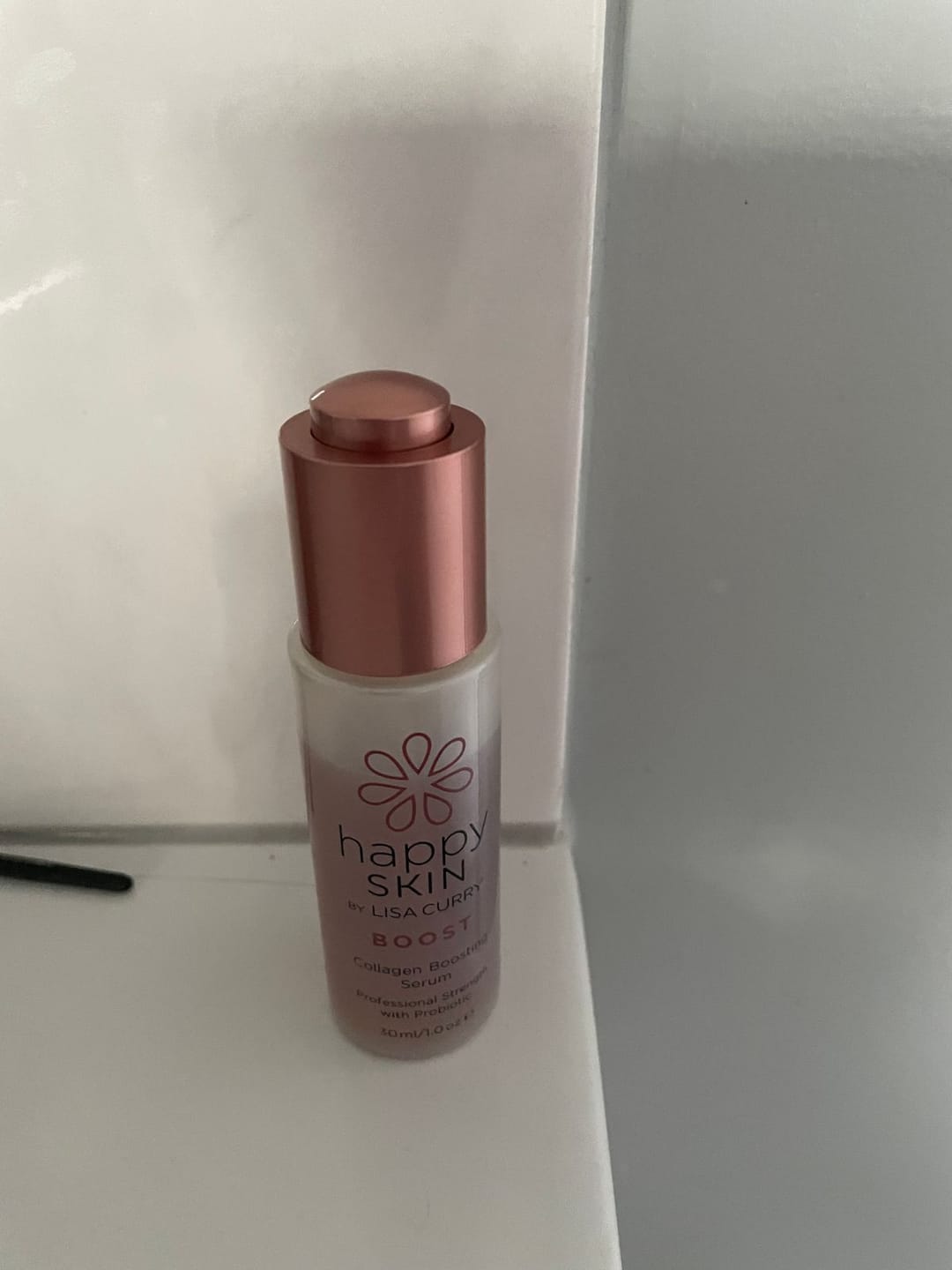 Customer photo review of Boost | Face Serum With Collagen