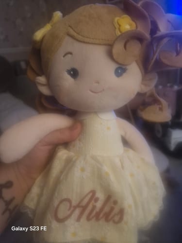 Customer photo review of Personalized Daisy Girl - Yellow