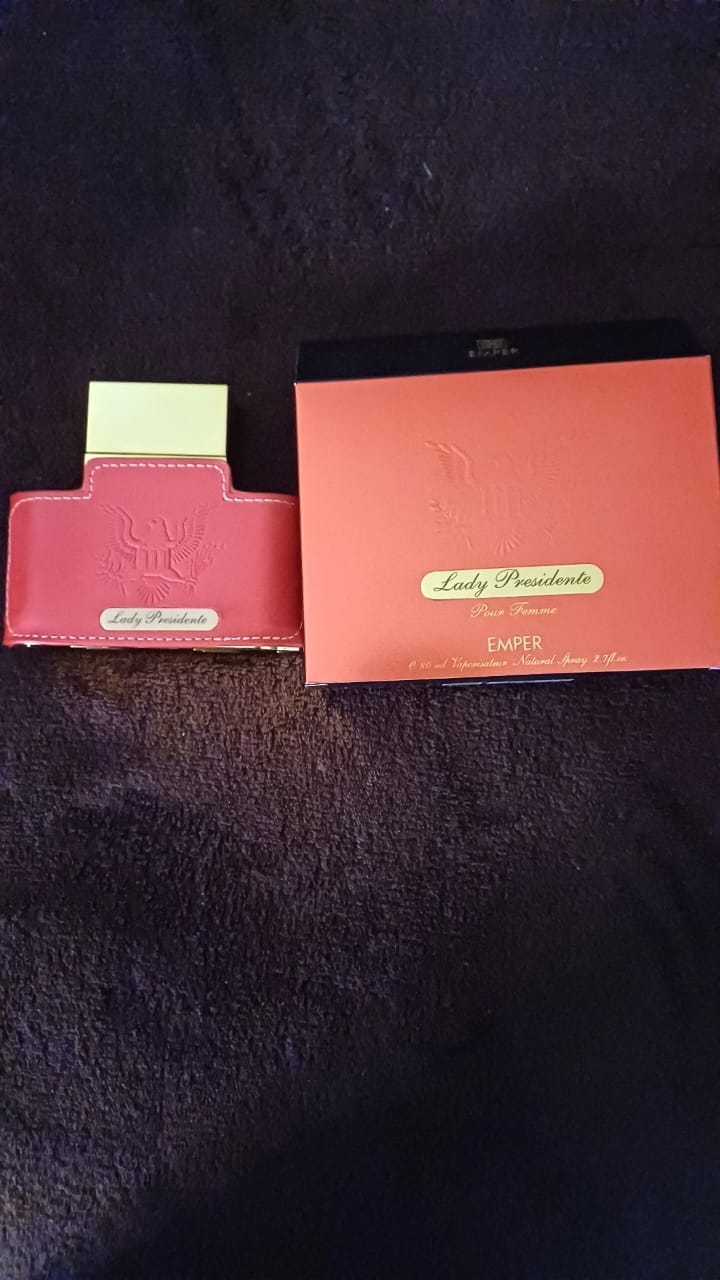Customer photo review of Lady presidente Emper Perfumes 80ml