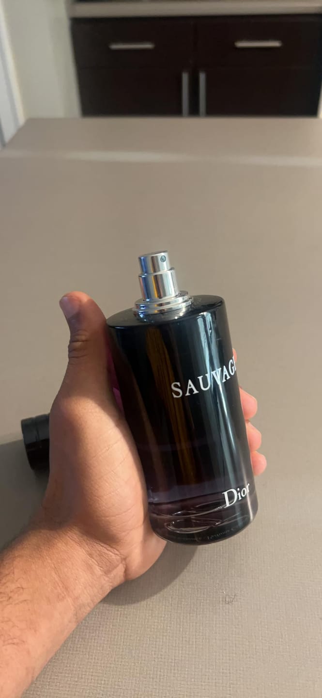 Customer photo review of Sauvage Eau de Parfum