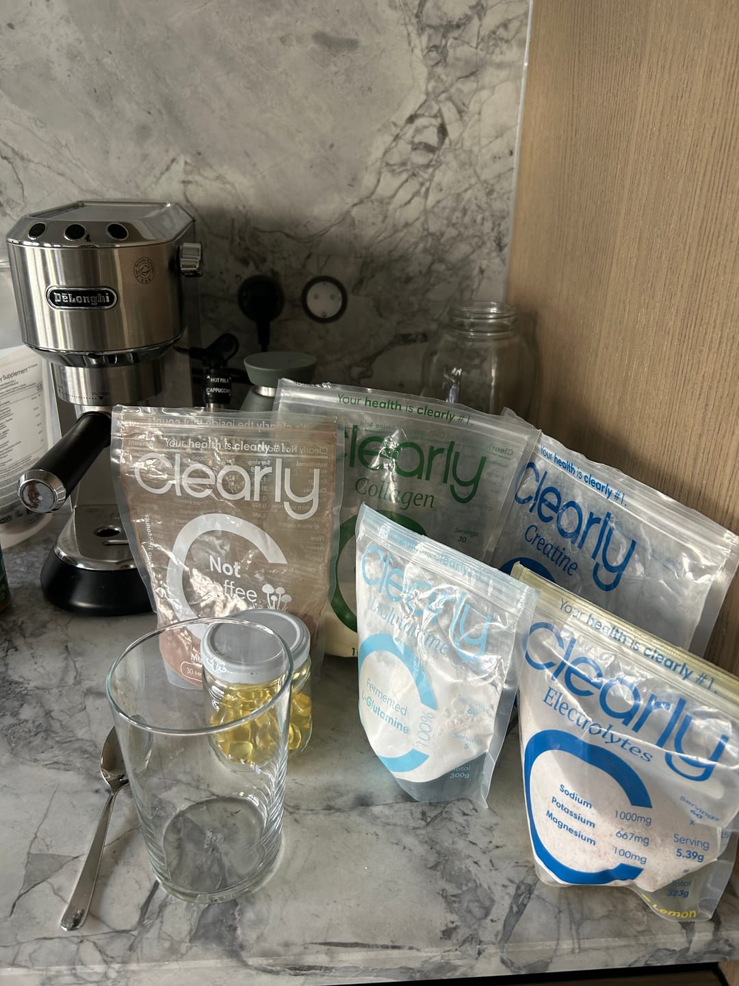 Customer photo review of L-glutamine