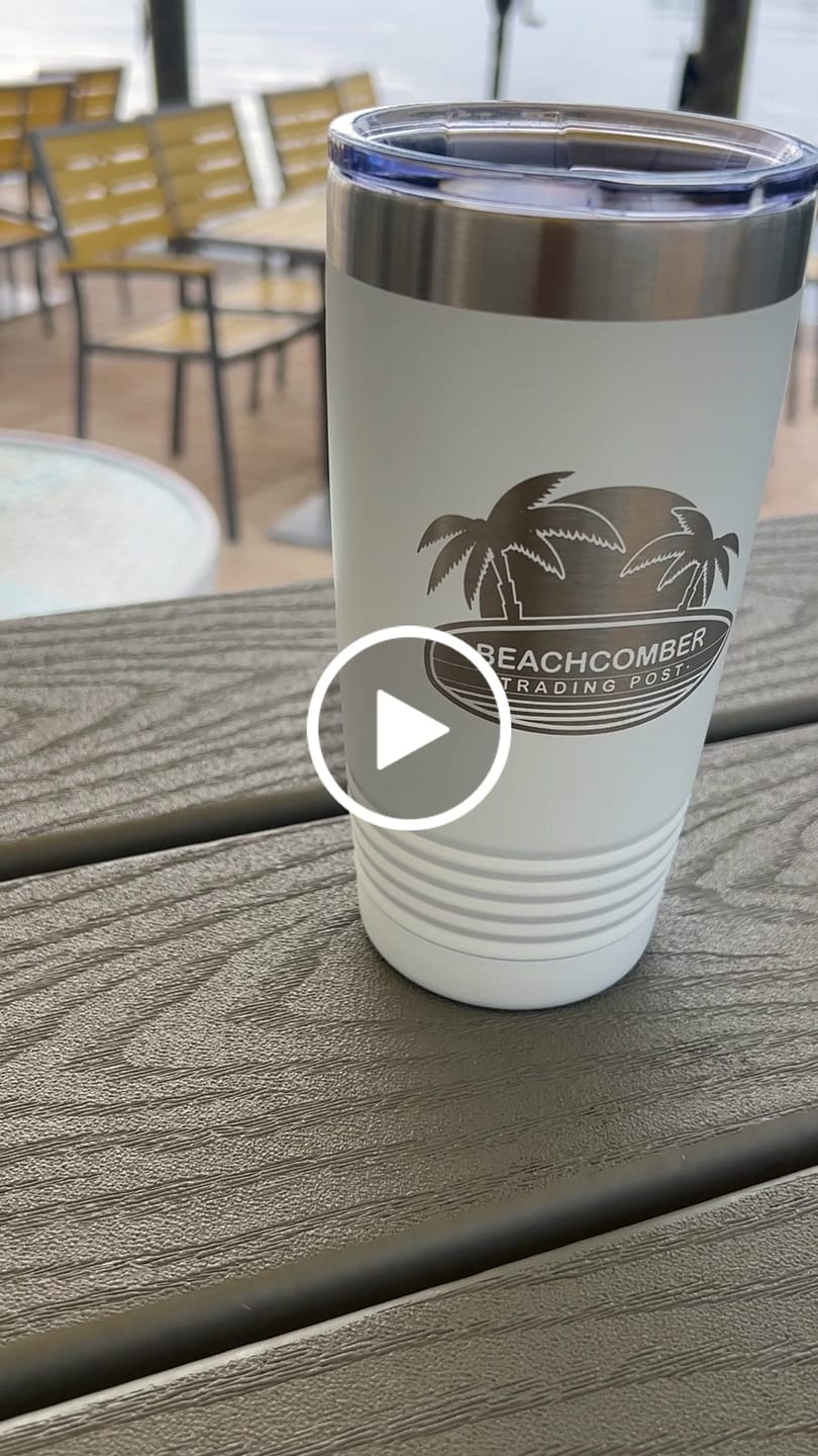 Customer video review of 20 oz. Custom Engraved Tumbler