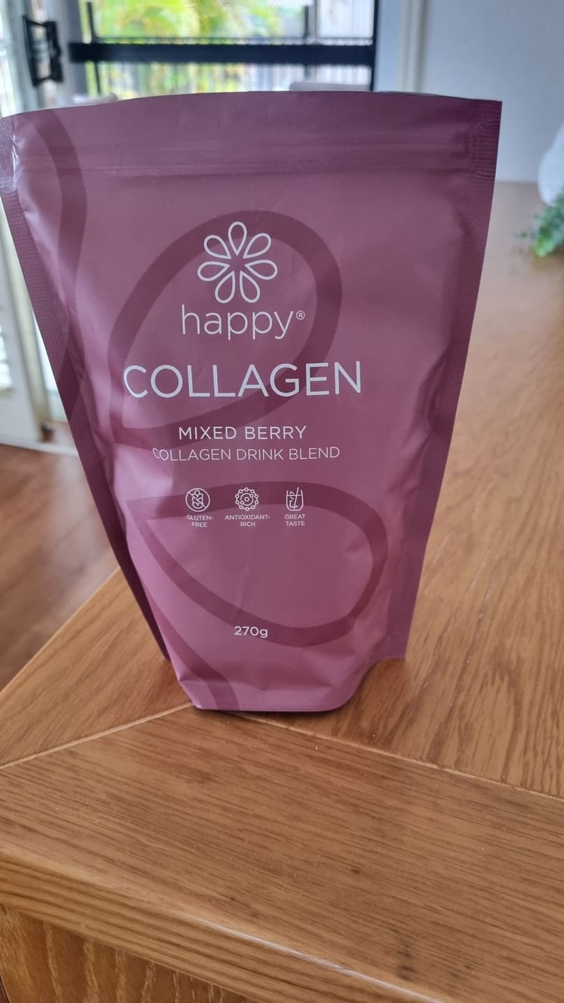 Customer photo review of Prebiotic Collagen Supplement - Happy Collagen