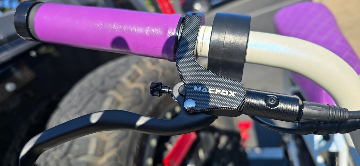 Customer photo review of Macfox E-bike X1S Hydraulic Disc Brake Replacement Set