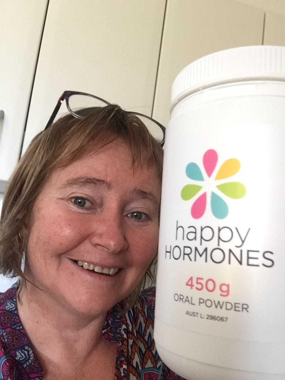 Customer photo review of Hormone Balance Supplement Powder - Happy Hormones® Powder