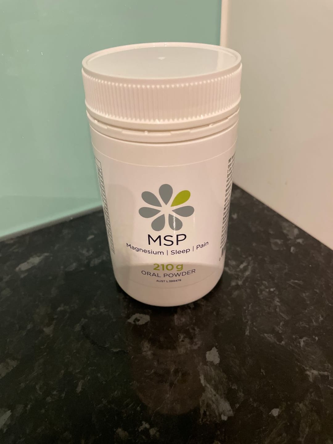 Customer photo review of Magnesium Supplement for Sleep - MSP | Magnesium, Sleep, Pain