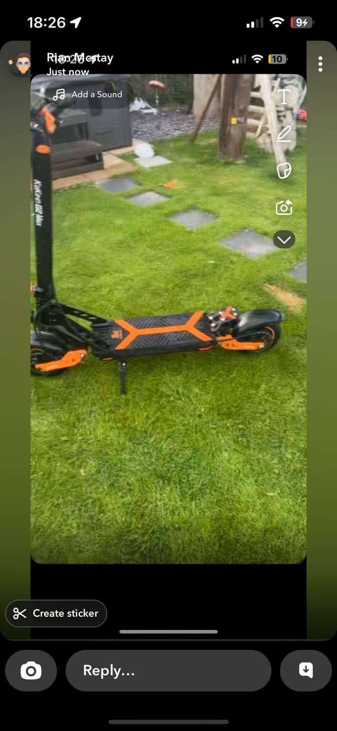 Customer photo review of KuKirin (Kugoo) G2 Max Electric Scooter