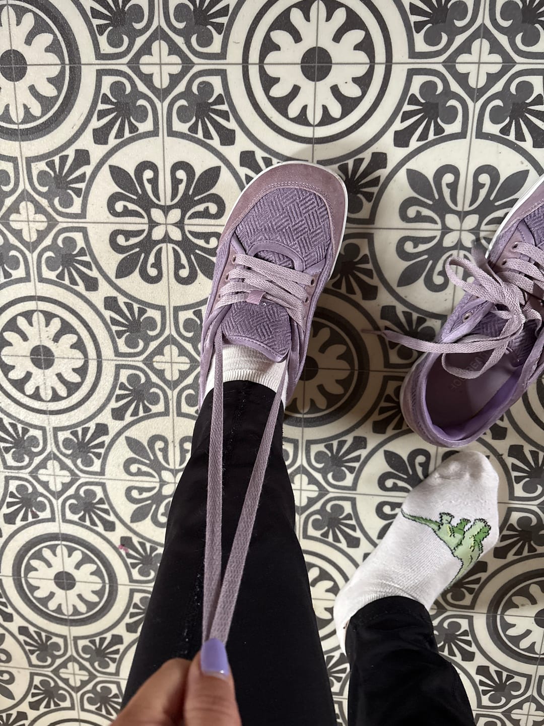 Customer photo review of Hyacinth - Barefoot Shoes
