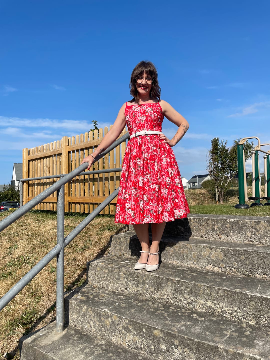Customer photo review of Plain 100% Cotton Lawn Fabric