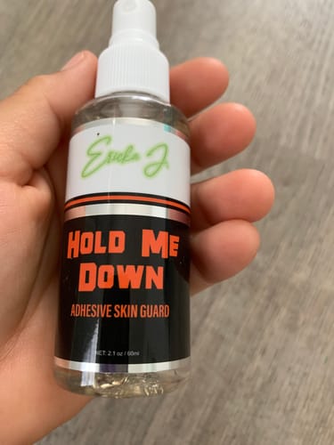 Customer photo review of Hold Me Down™ Adhesive Skin Guard (Ain’t No Other™)