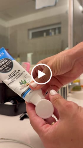 Customer video review of Natural Toothpaste (Fluoride Free)