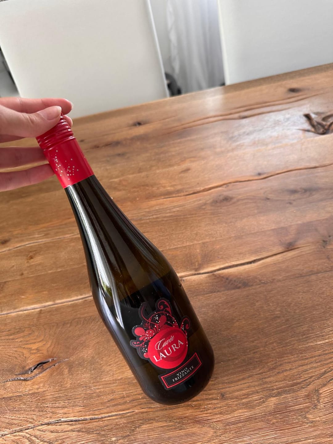 Customer photo review of Garganega Frizzante IGT "CUVEE LAURA" 10,50% - 0,75 l