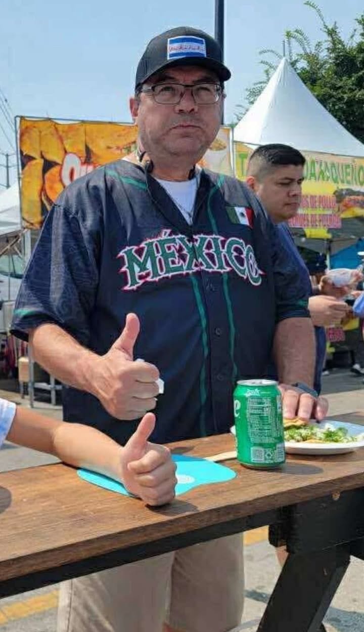 Customer photo review of Mexico Heritage Custom Baseball Jersey