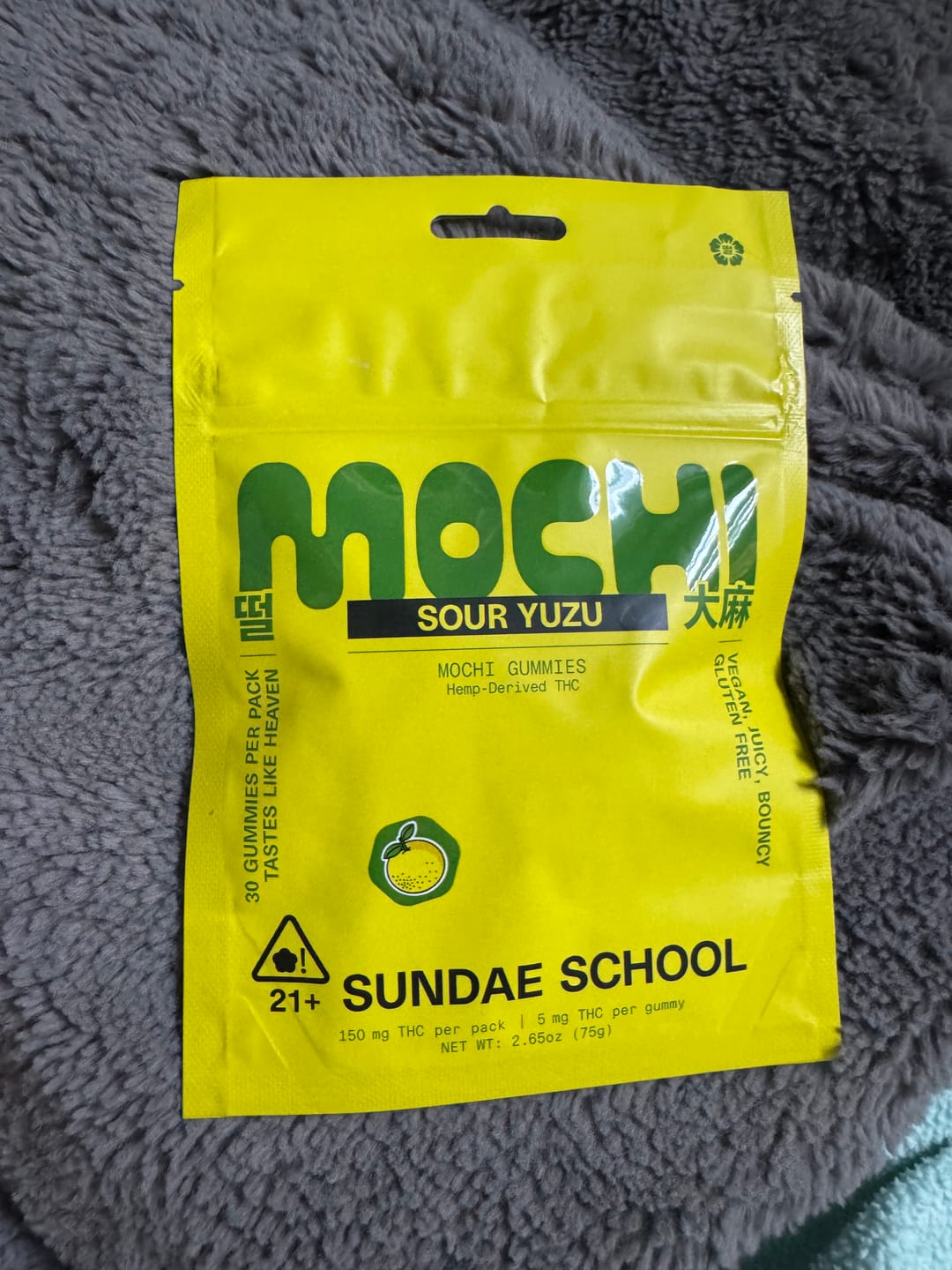 Customer photo review of Sour Yuzu Refill Pack