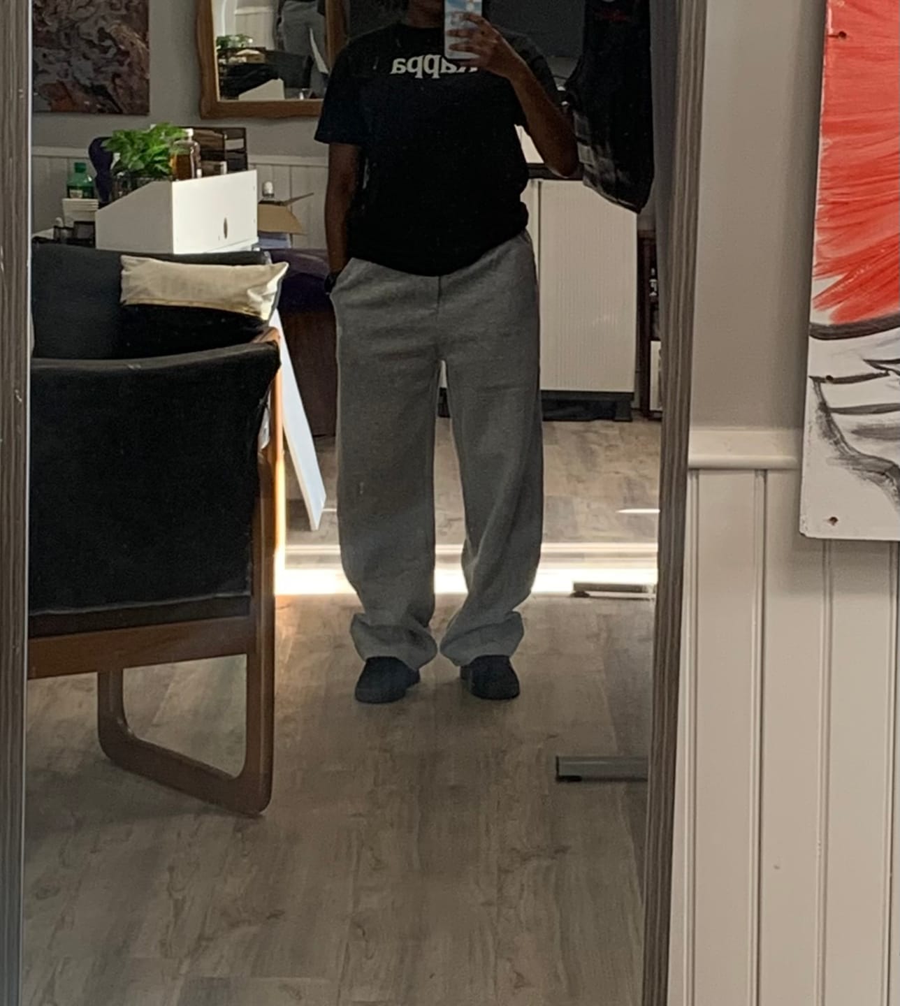 Customer photo review of Aelfric Eden Baggy Sweatpants