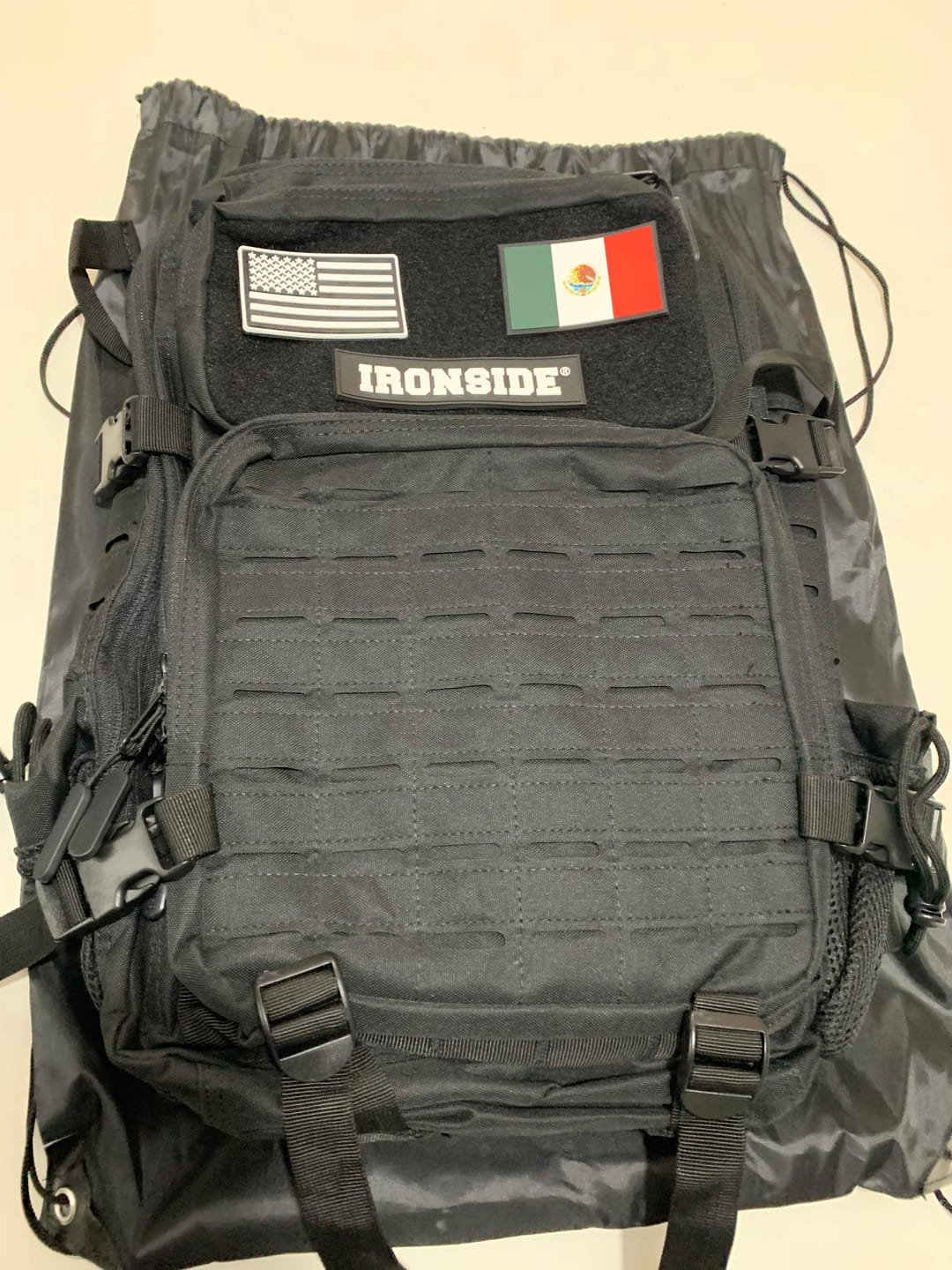 Customer photo review of Mochila IRONSIDE