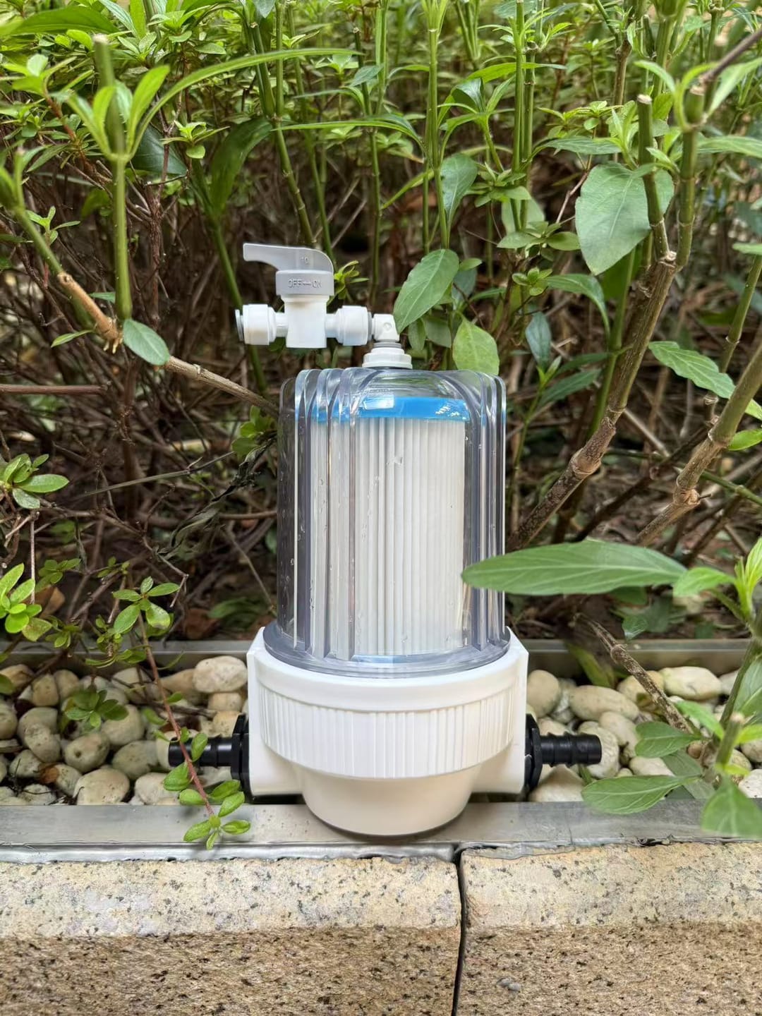 Customer photo review of Cold Plunge Water Filter Upgrade