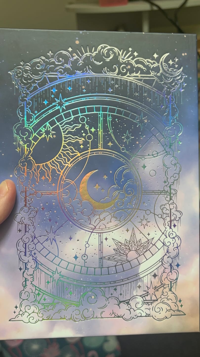 Customer photo review of Otherworldly Journal Blue