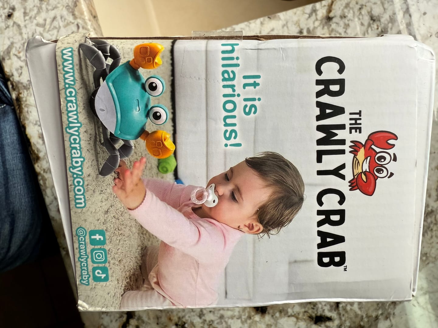 Customer photo review of The Crawly Crab™