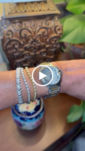 Customer video review of CERBERUS Bangle with Moissanites White Gold Vermeil