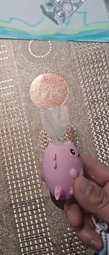 Customer photo review of KiddyBrush 360™ - מברשת השיניים החכמה לילדים שיניים נקיות ב-60 שניות בלי מלחמות