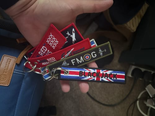 Customer photo review of Typhoon FMOG Embroidered Keyring