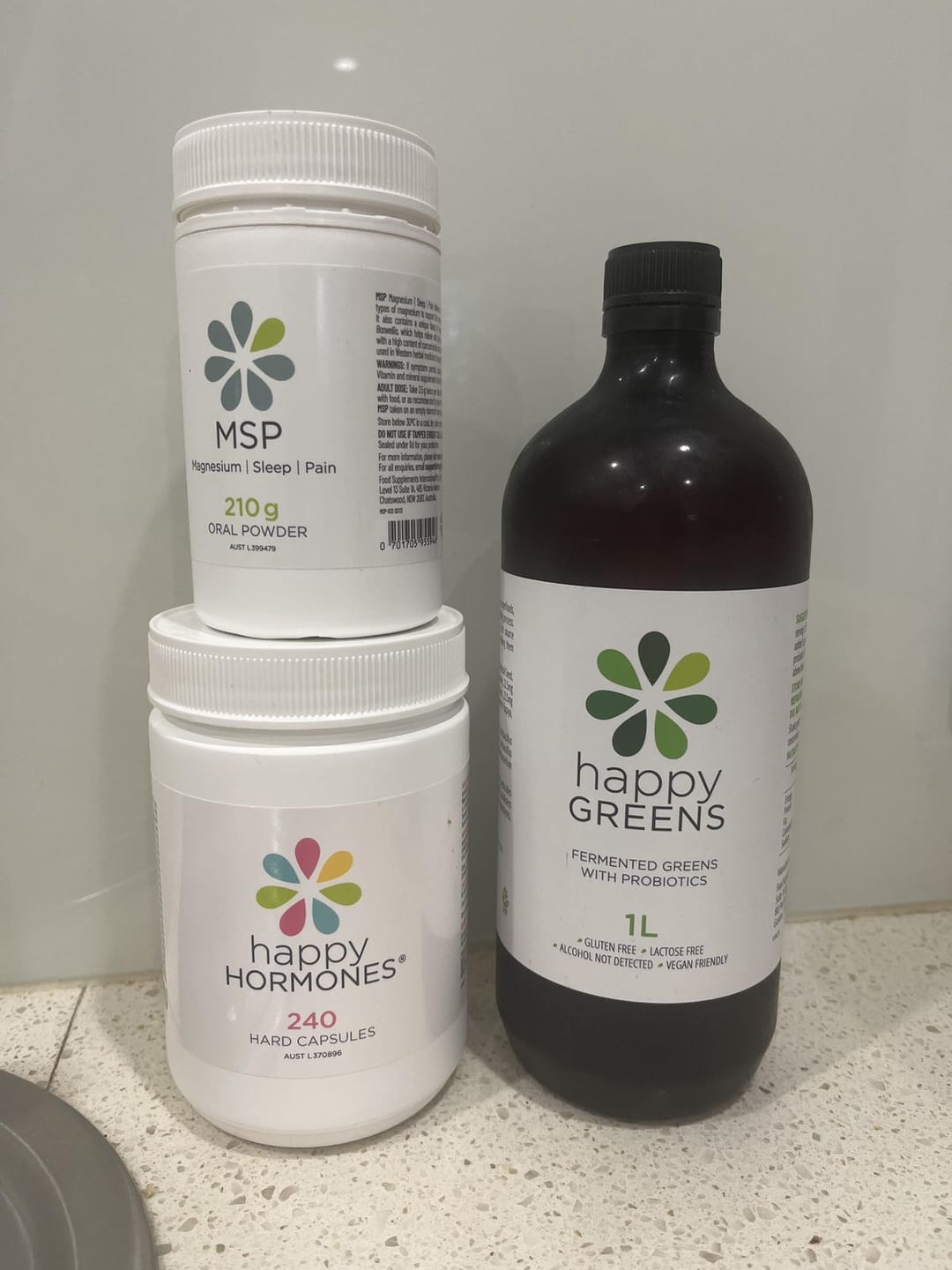 Customer photo review of Magnesium Supplement for Sleep - MSP | Magnesium, Sleep, Pain