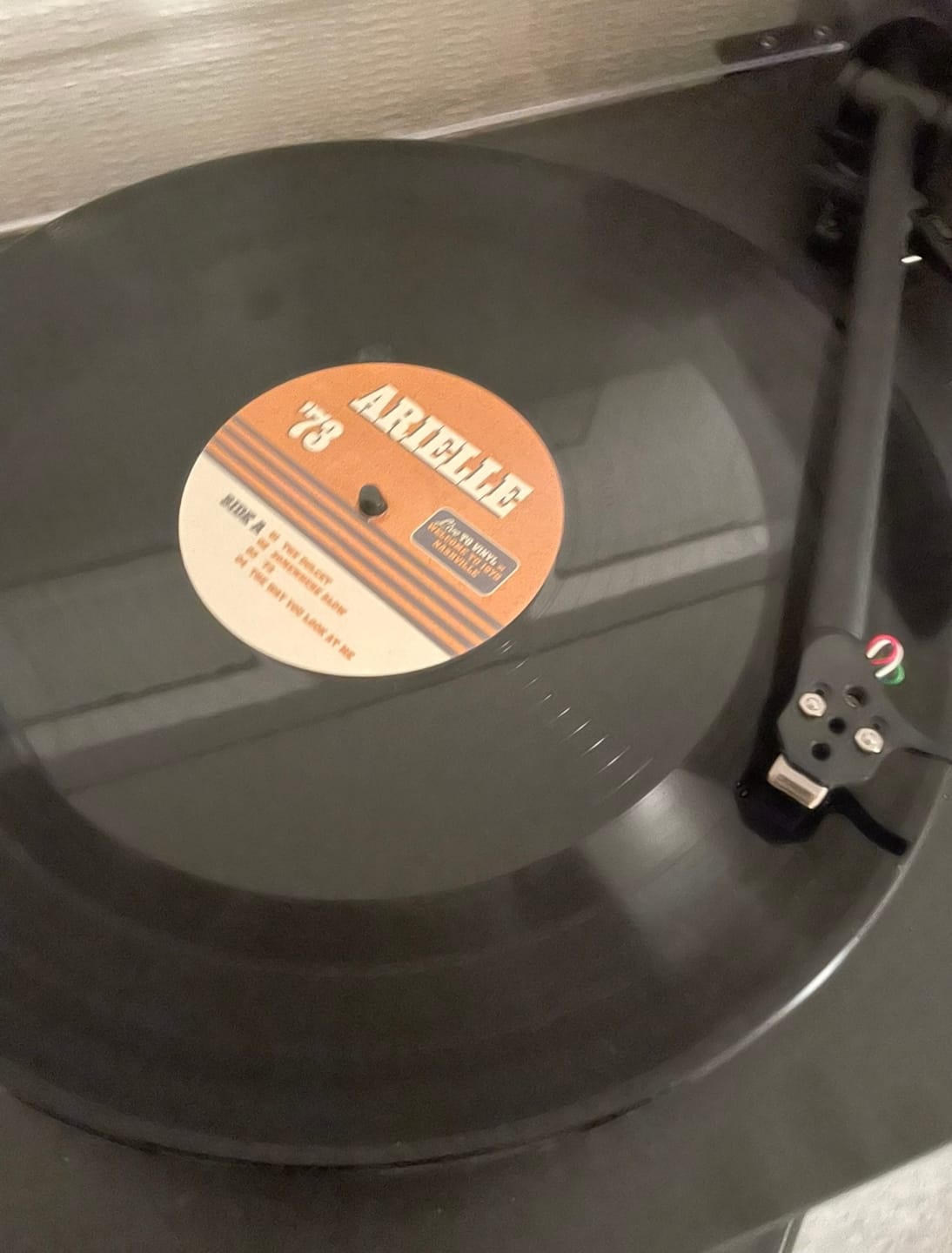 Customer photo review of '73 Live-To-Vinyl (Limited Edition)