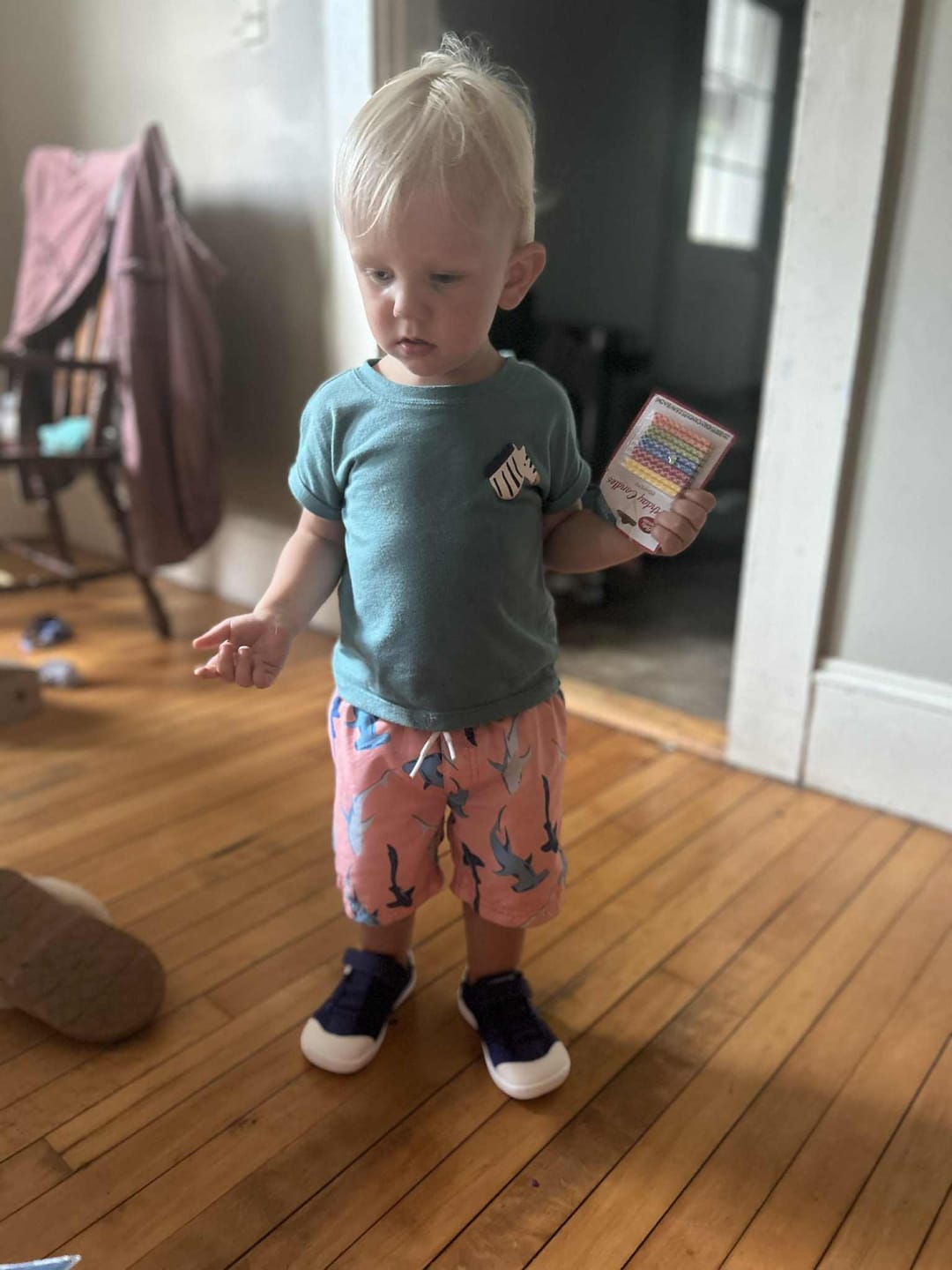 Customer photo review of Kid's Bugle - Barefoot Shoes