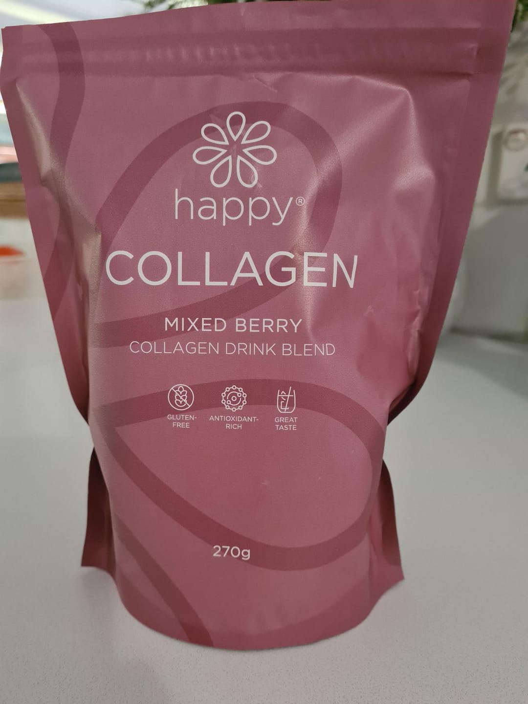 Customer photo review of Prebiotic Collagen Supplement - Happy Collagen
