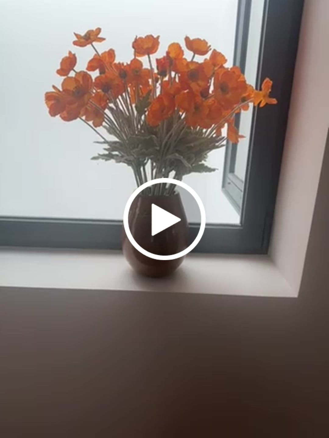 Customer video review of Coquelicots - Orange clair (10 tiges)