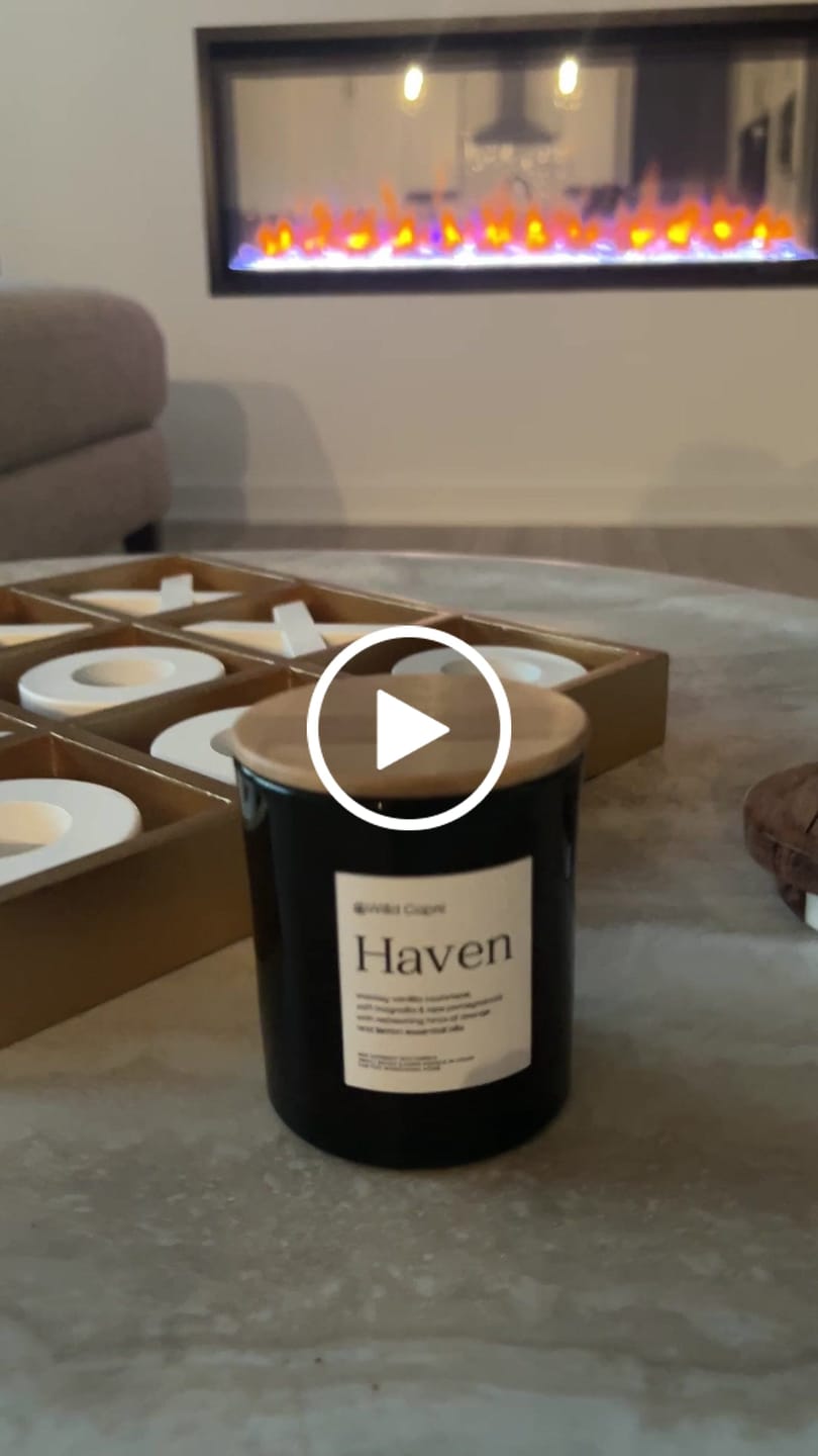 Customer video review of Haven Candle