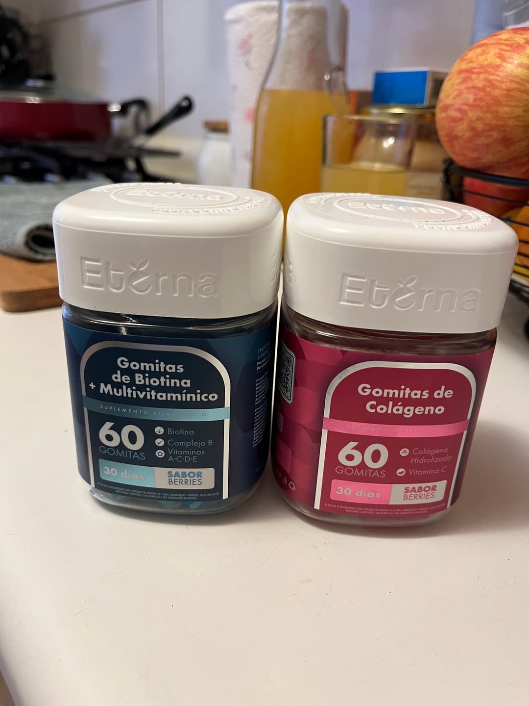 Customer photo review of Pack Biotina + Colágeno | Suscripción