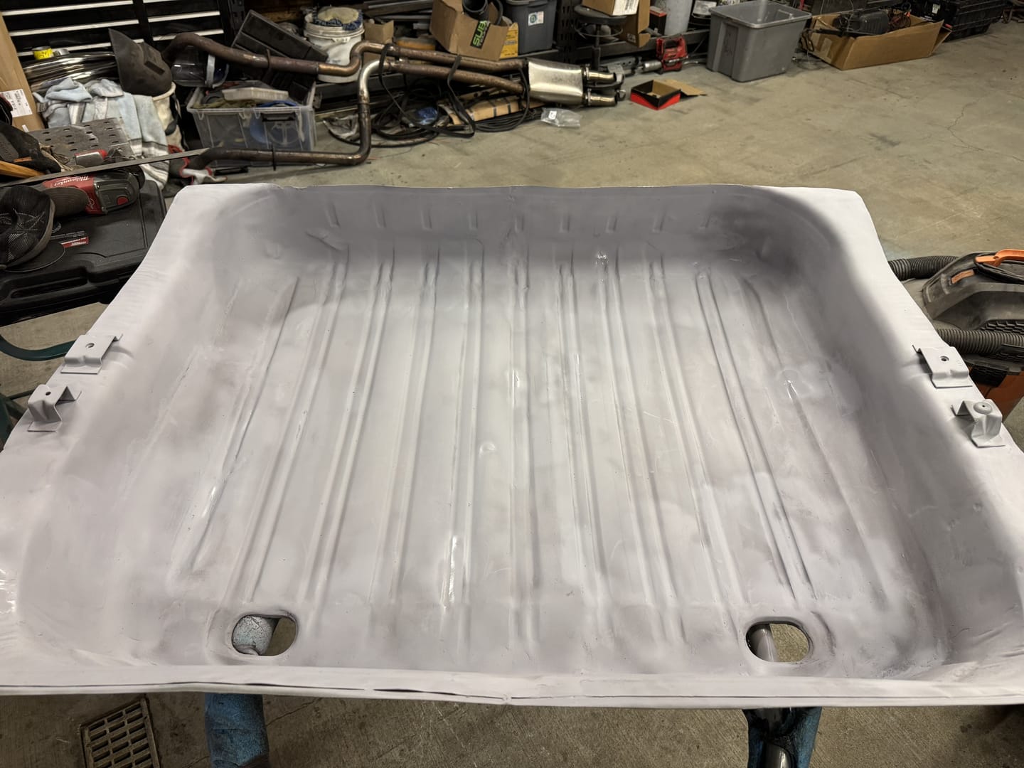 Customer photo review of 4-1/2 In. T29 Flap Sanding Discs For Stainless Steel, Sheet Metal,40/60/80/120 Grits