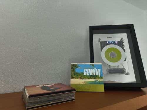 Customer photo review of M1 Music Frame CD Player With Bluetooth