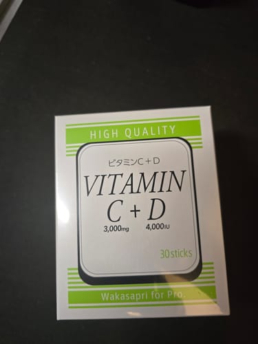 Customer photo review of ビタミンC+D -Wakasapri for Pro.