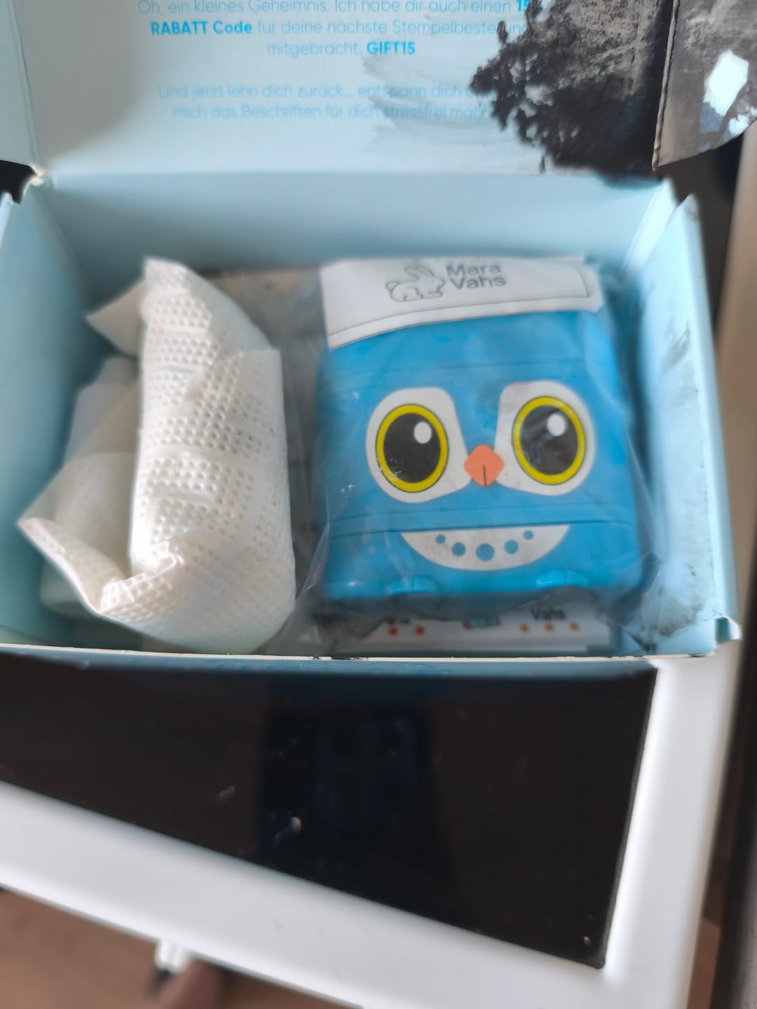 Customer photo review of KiddoStempel™ - Personalisierter Namensstempel