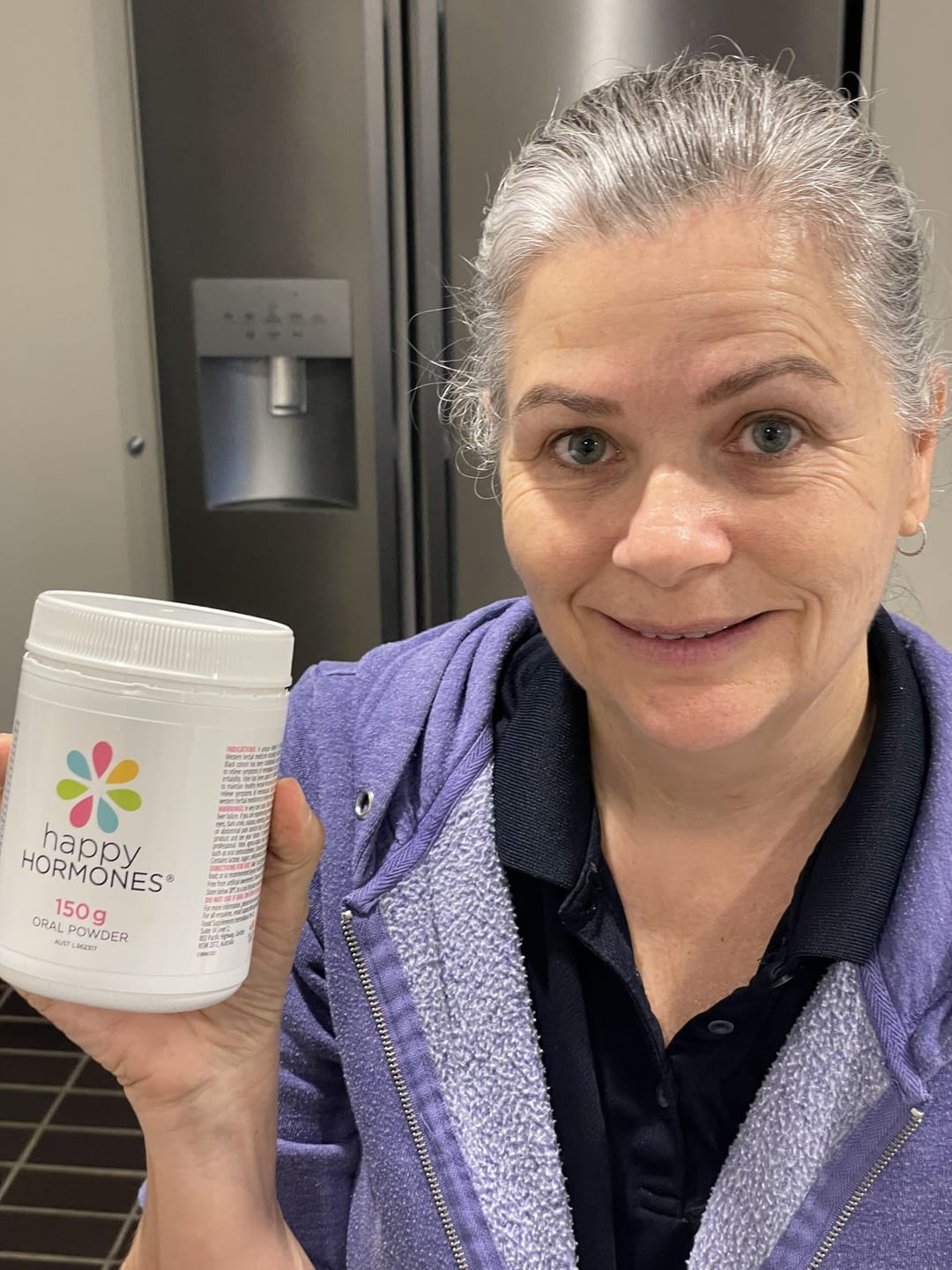 Customer photo review of Hormone Balance Supplement Powder - Happy Hormones® Powder