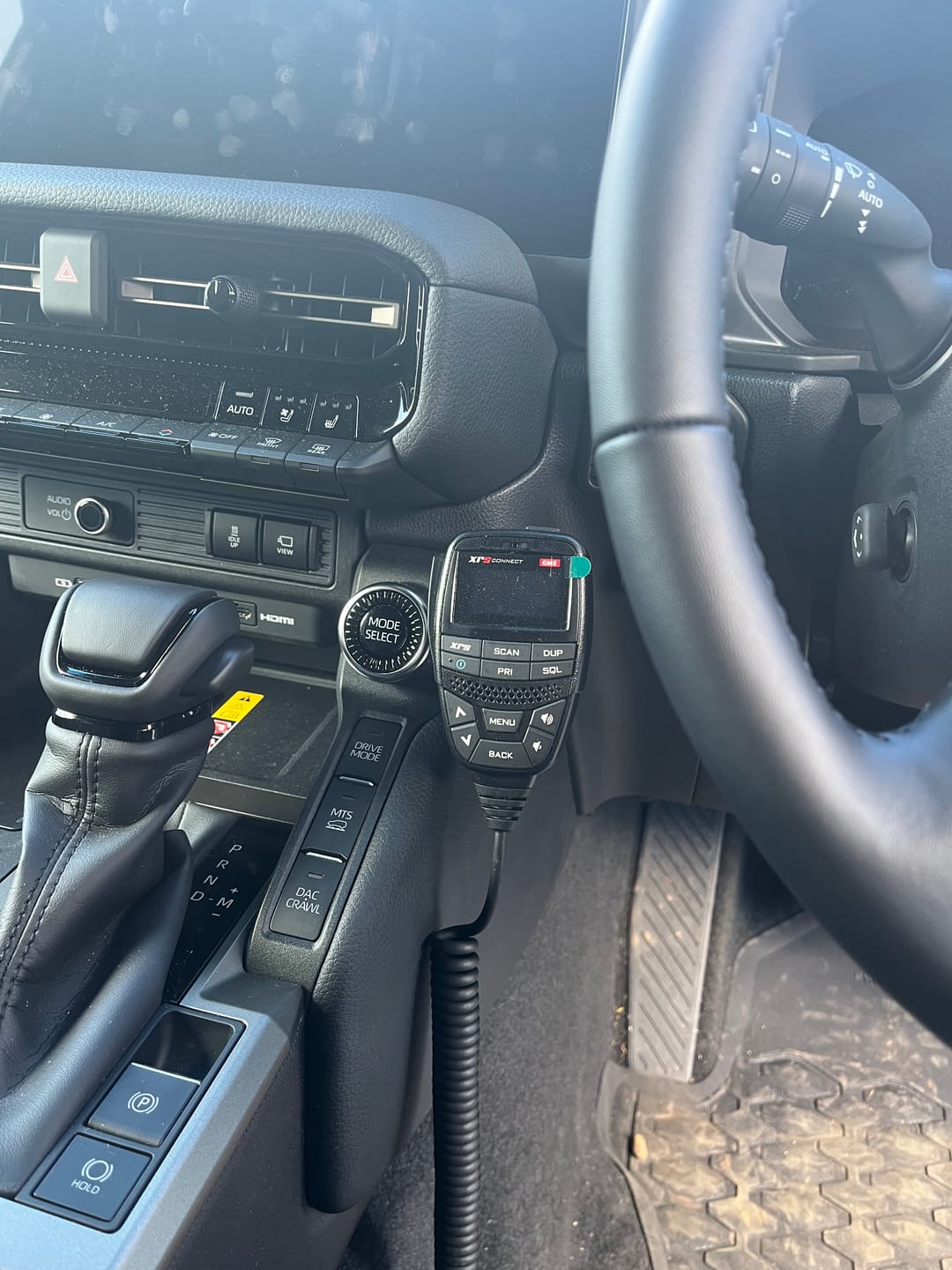 Customer photo review of UHF Handpiece Mount - Prado 250 Series - Dash Mount