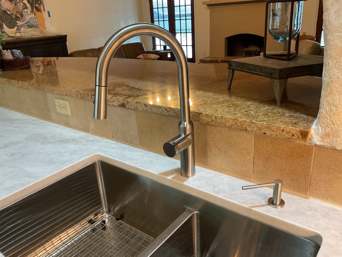 Customer photo review of Snozzle - Liquid Dish Soap Dispenser