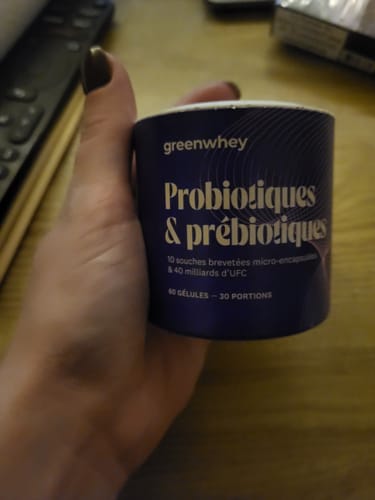 Customer photo review of Probiotiques & Prébiotiques