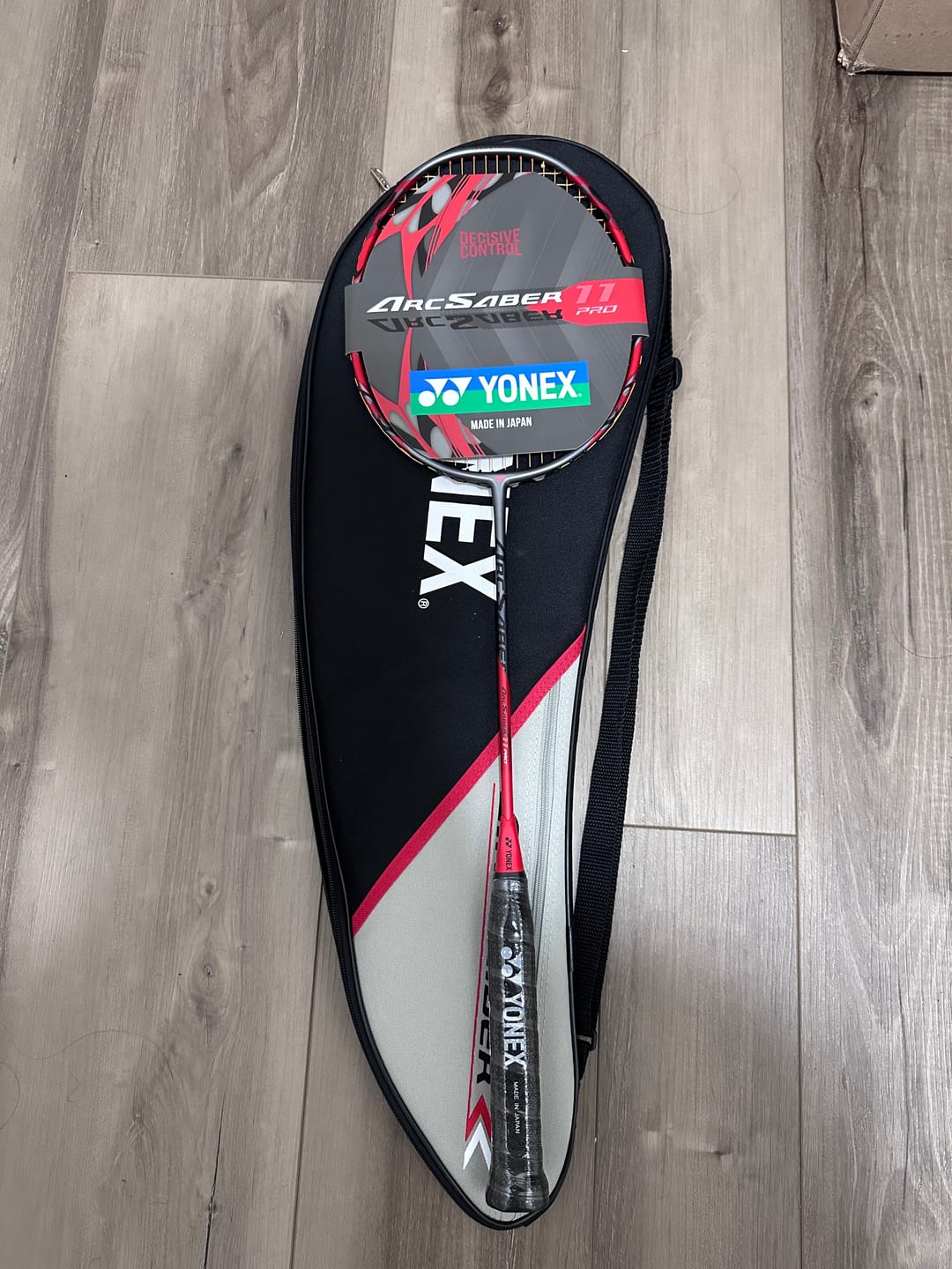 Customer photo review of Yonex Arcsaber 11 Pro Unstrung Badminton Racket [Red]