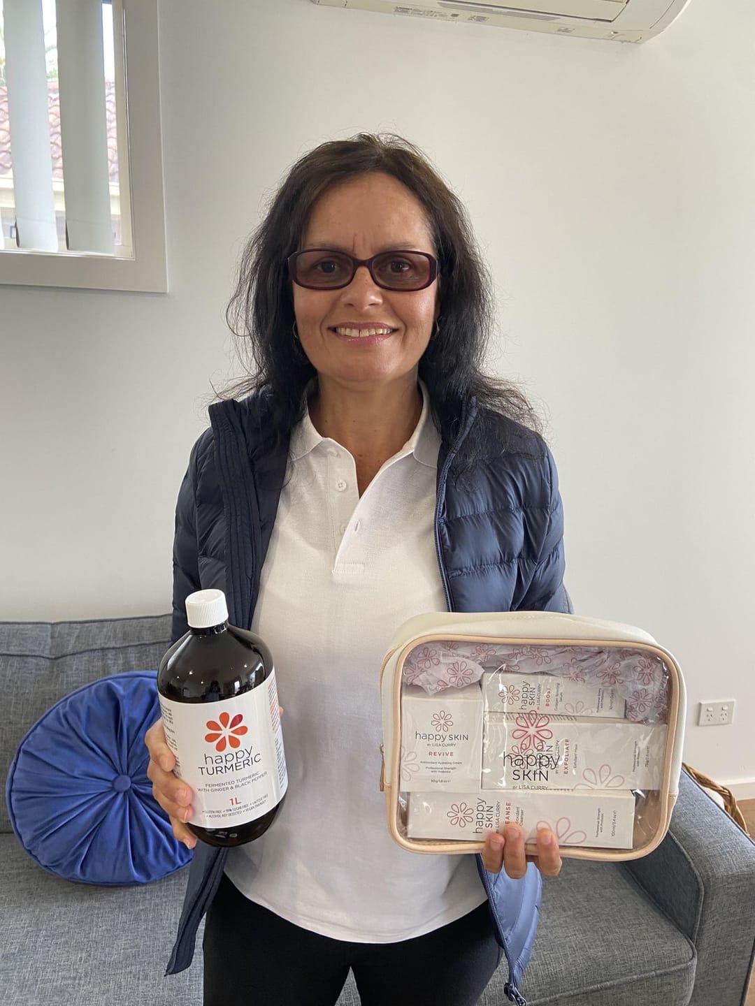Customer photo review of Probiotic Turmeric Supplement - Happy Turmeric