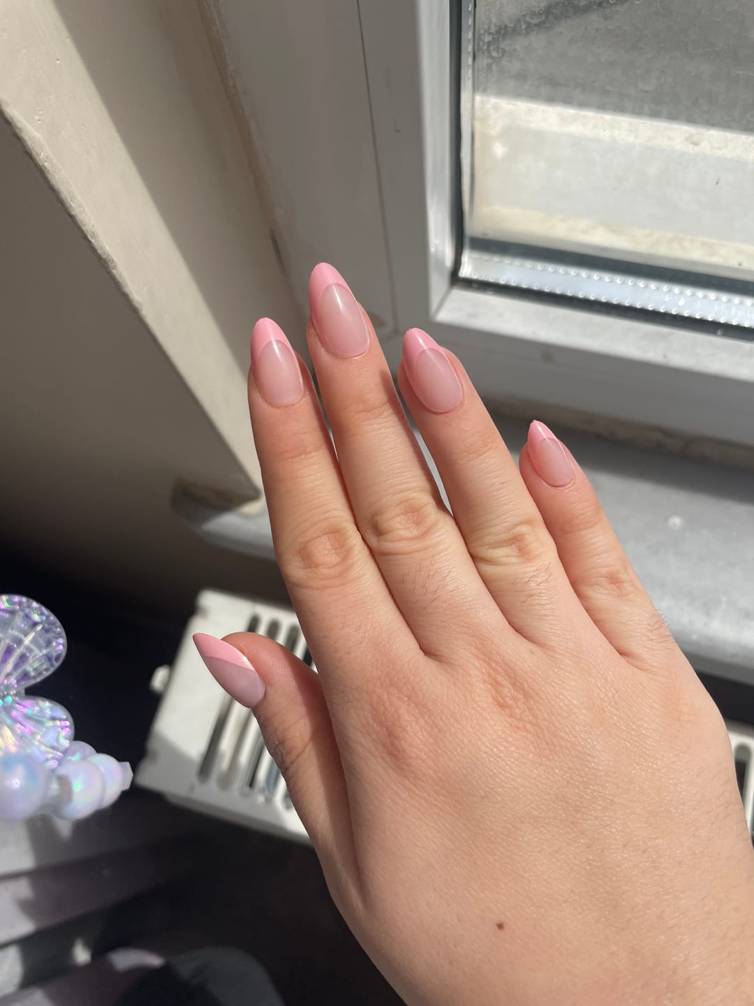 Customer photo review of Rosy French - Short Almond - 30 Adet Takma Tırnak