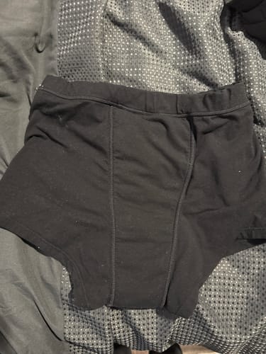 Customer photo review of Boyfriend Briefs 2.0
