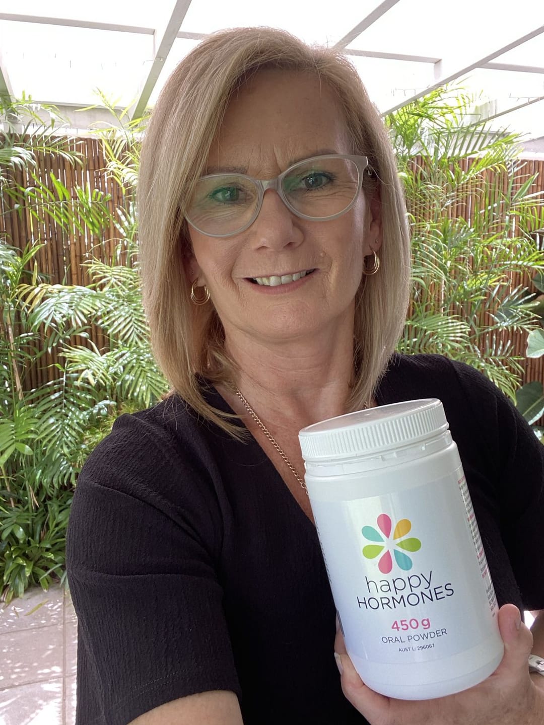 Customer photo review of Hormone Balance Supplement Powder - Happy Hormones® Powder