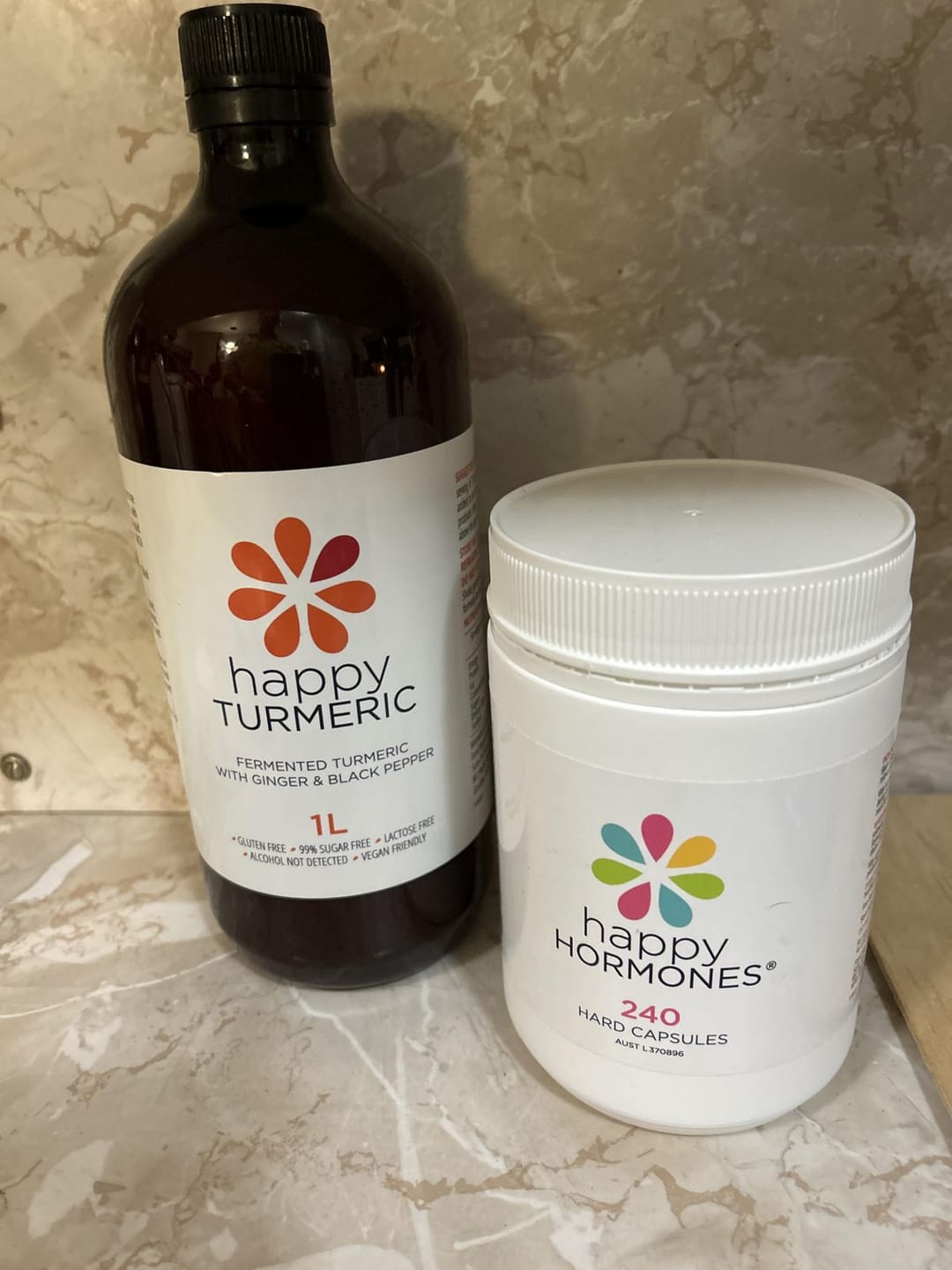 Customer photo review of Probiotic Turmeric Supplement - Happy Turmeric
