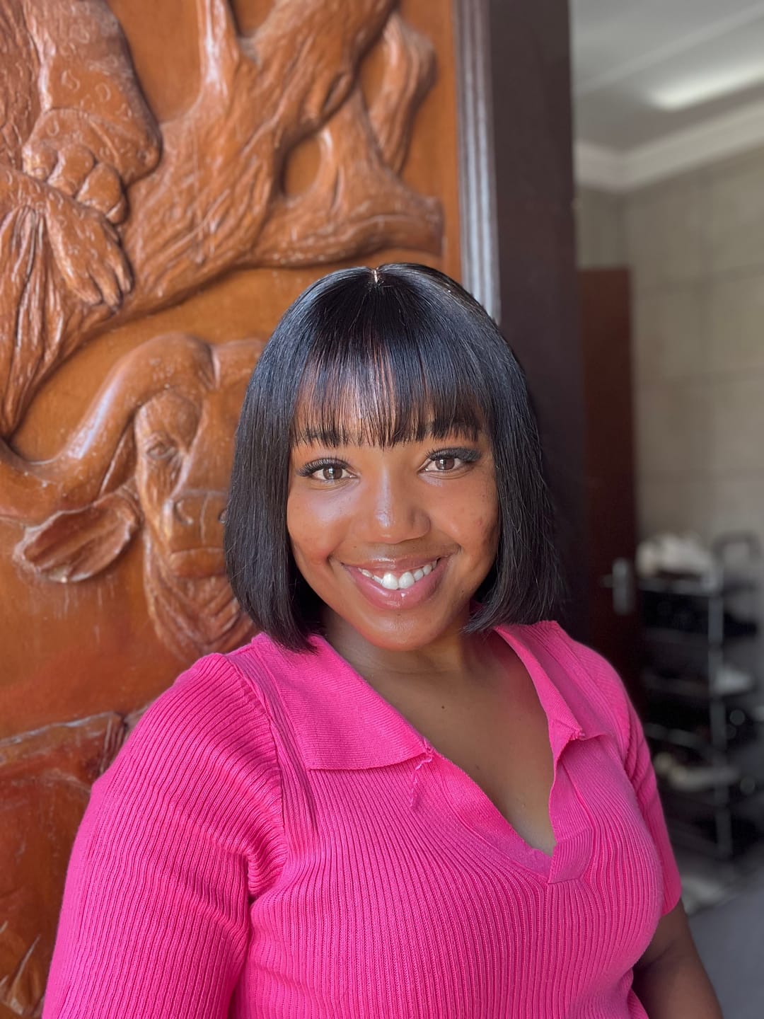 Customer photo review of Raw DD 8 inch Fringe BoB